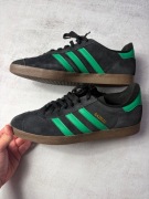 Buty adidas gazelle r.44 2/3 męskie czarno zielone