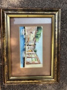 Akwarela Wenecja ramka 22x16cm