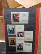 Zestaw znaczków pocztowych malarstwo polskie 