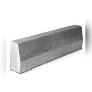 Krawężnik drogowy prosty 15/12x30x100cm - szary 