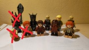 Lego Lord of the rings hobbit Sauron Gothmog Usta Saurona Gimli Legolas 