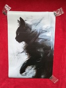 Obraz kot 60x40 cm nadruk na płótnie 