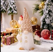 Podświetlane skrzaty świąteczne