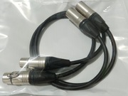 Interkonekt 2x 0.75m XLR Mogami 2549 Neglex Neutrik