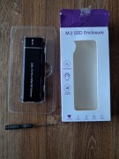 nowa obudowa SSD M.2 do dysków SSD usb3.1 PCI-e uszkodzone pudełko