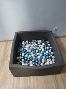 Suchy basen kwadrat 90x90x40 (kolor szary) 