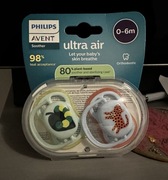 PHILIPS AVENT SMOCZEK USPOKAJAJĄCY ULTRA AIR 0-6m 2szt + ETUI