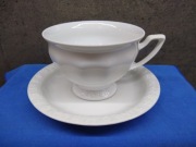 Filiżanka spodek Rosenthal Biała Maria Classic