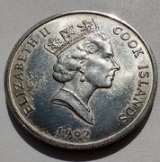 WYSPY COOK 10 Cent 1992 ŁADNA