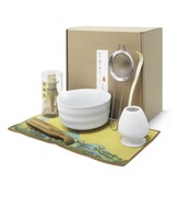 Zestaw do Matchy - 7-elementowy, ceramiczny + akcesoria