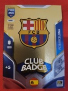 PANINI FIFA 365 2026 POWER CLUB BADGE LOGO BAR1 FC BARCELONA