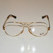 Ray Ban oprawki na okulary korekcyjne pilotki złote 6489 AVIATOR 2500 