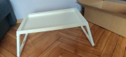 Biały Stolik do łóżka taca Klipsk Ikea