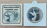 Polska,  KOPIA II RP  Wydawnictwo Nefryt , 5 złotych 1927 (Nike)