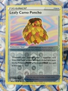 Leafy Camo Poncho 160/195 Reverse Holo Pokémon TCG Angielska