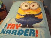 Komplet Pościeli Dziecięcej Minionki Pokrowiec + Poszewka