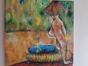 Obraz olejny "Chinka"