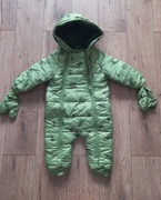 NOWY Kombinezon zimowy, rozmiar 80, zielony w dinozaury, 5.10.15