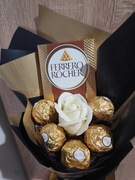 Bukiecik z ferrero Rocher Słodki box Bukiet jadalny na każdą okazję 