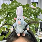 Opaska do Włosów Ratatouille Maskotka Disney Modna Prezent