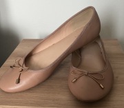 Baleriny Parfois 38 nude beżowe