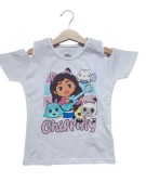 Koszulka Koci domek Gabby 128 cm 