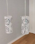 Nowoczesna lampa wisząca z kloszem szklanym Tuby