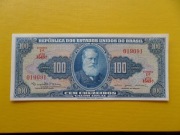 Brazylia 100 Cruzeiros 1964 Pick 170 UNC 