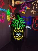 Neon ananasowy z Twoim imieniem lub niestandardowym słowem LED Napis