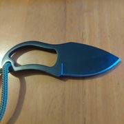 Nożyk do obrony, 86.7mm x 26.6mm kolor: czarny (I)