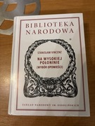 Vincent Na wysokiej połoninie Ossolineum folia