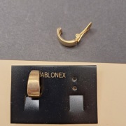 Klipsy Jablonex złote