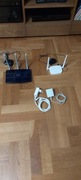 Router 3 sztuki tanio , tp link TL-PA4010 , tenda N301,tp link  TL-WR1043