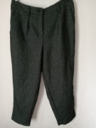 Spodnie Sisley 44 szare mieniące 