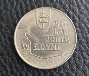 PRL - 10ZŁ. - 50 LAT PORTU W GDYNI - 1972r.