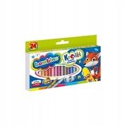 KREDKI ŚWIECOWE - 24 KOLORY - BAMBINO