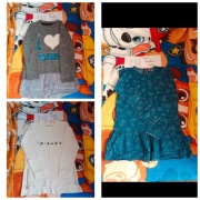 Bluzy długi rękaw 146;3-pak