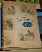 Bajki - La Fontaine, z il. Grandville'a, wyd. I, 1955