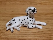 Schleich pies leżący dalmatyńczyk figurka model wycofany z 1997 r.