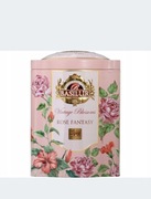 Herbata basilur rose fantasy 100 g zielona z dodatkami 