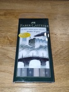 Pisaki/Cienkopisy Faber-Castell 6 Pitt Artist Pens Shades Of Grey Nowe