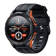 Smartwatch męski sportowy czarno-pomarańczowy OUKITEL BT10