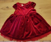 Sukienka bordowa H&M 80 