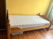 Łóżko z drewna sosnowego,wym. 200x100