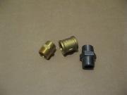 Mufa nypel mosiądz ocynk 3/4" 