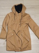 Kurtka Medicine damska beżowa r. S parka z kapturem