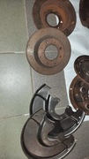 2 Tarcze hamulcowe i osłony 2szt. FIAT 125p