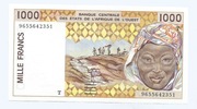 TOGO 1000 FRANCS 1996 P811TF