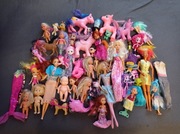 Zestaw używanych lalek dla dziewczynki. Różne modele