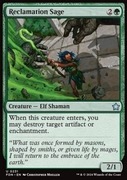 Reclamation Sage (Magic: The Gathering Foundations)